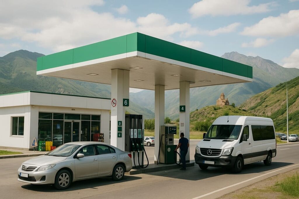 gas station in georgia
