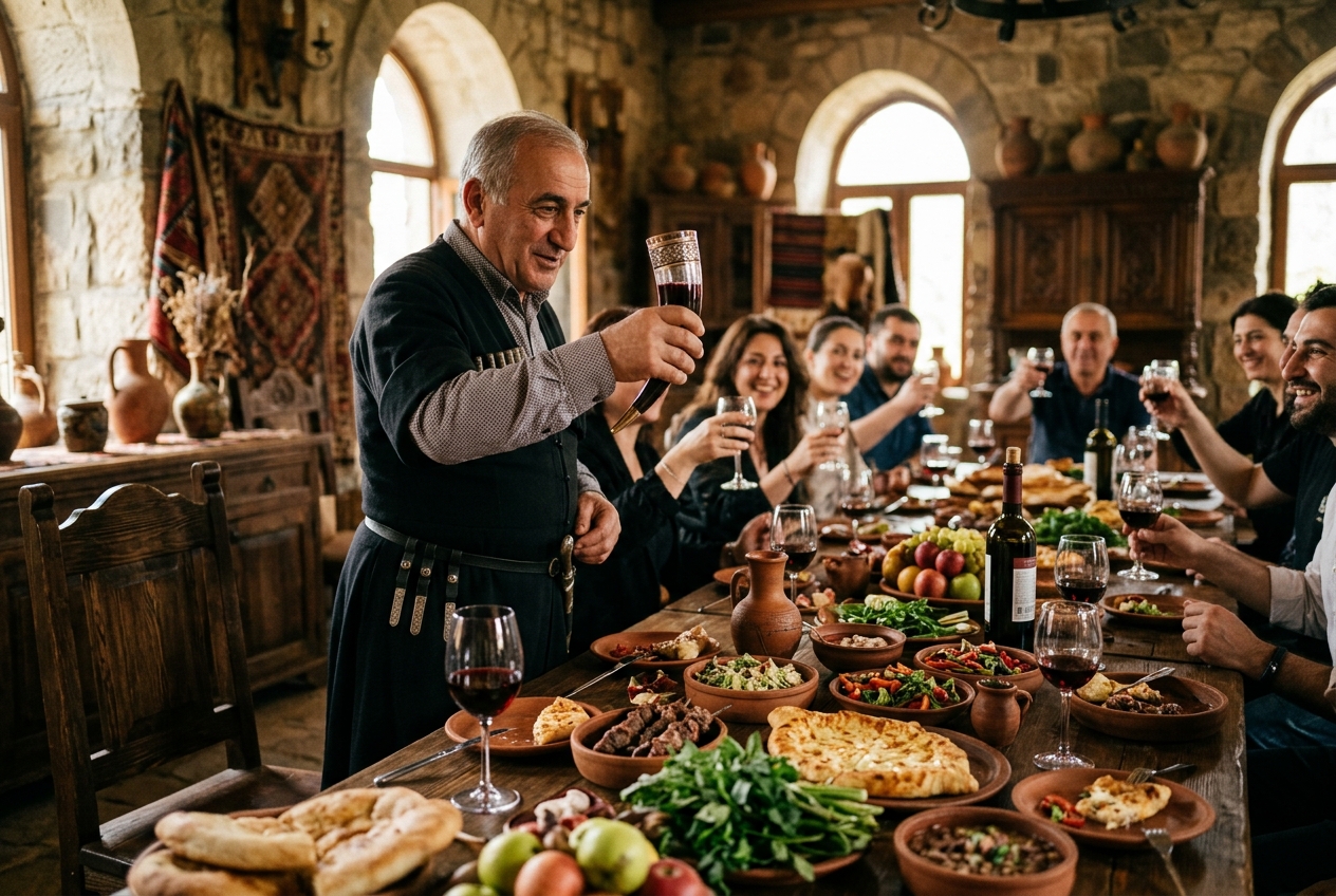 Featured image for The Georgian Supra as Art and Ritual