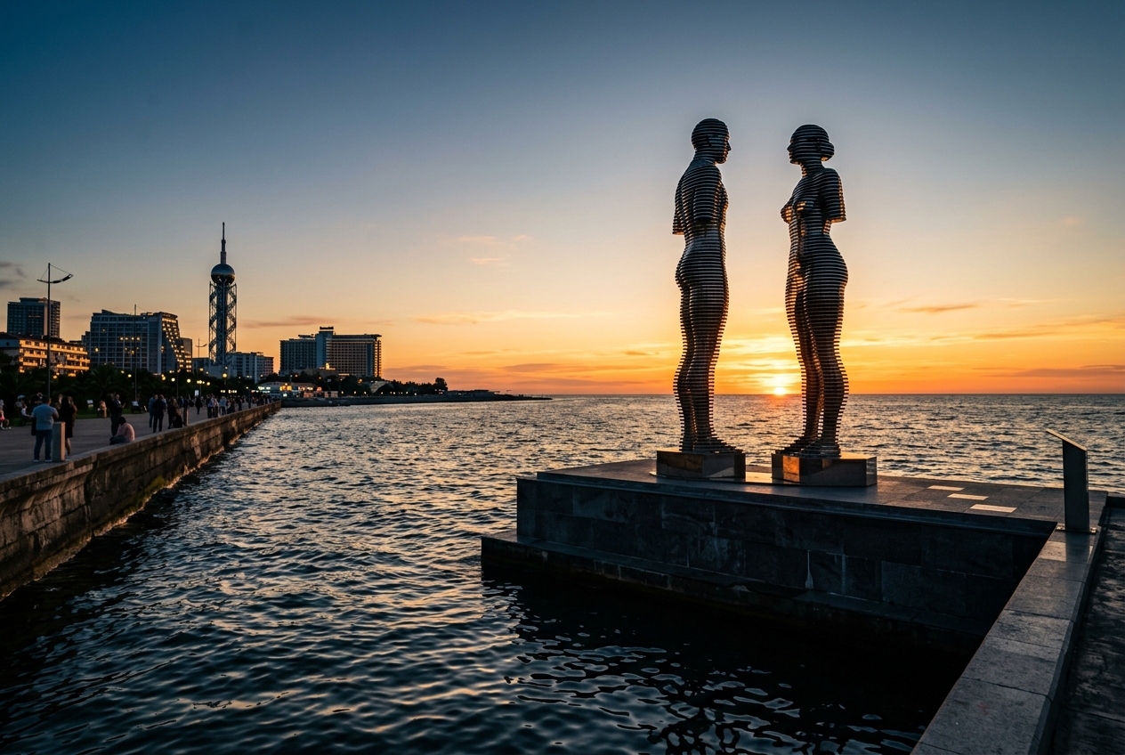 Featured image for The Legend of Ali and Nino Statue