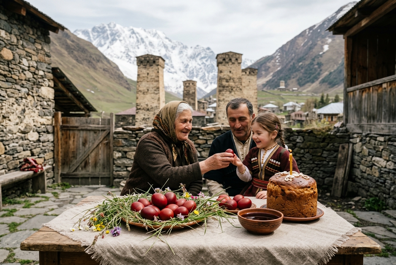 Featured image for Easter Traditions of Different Regions of Georgia