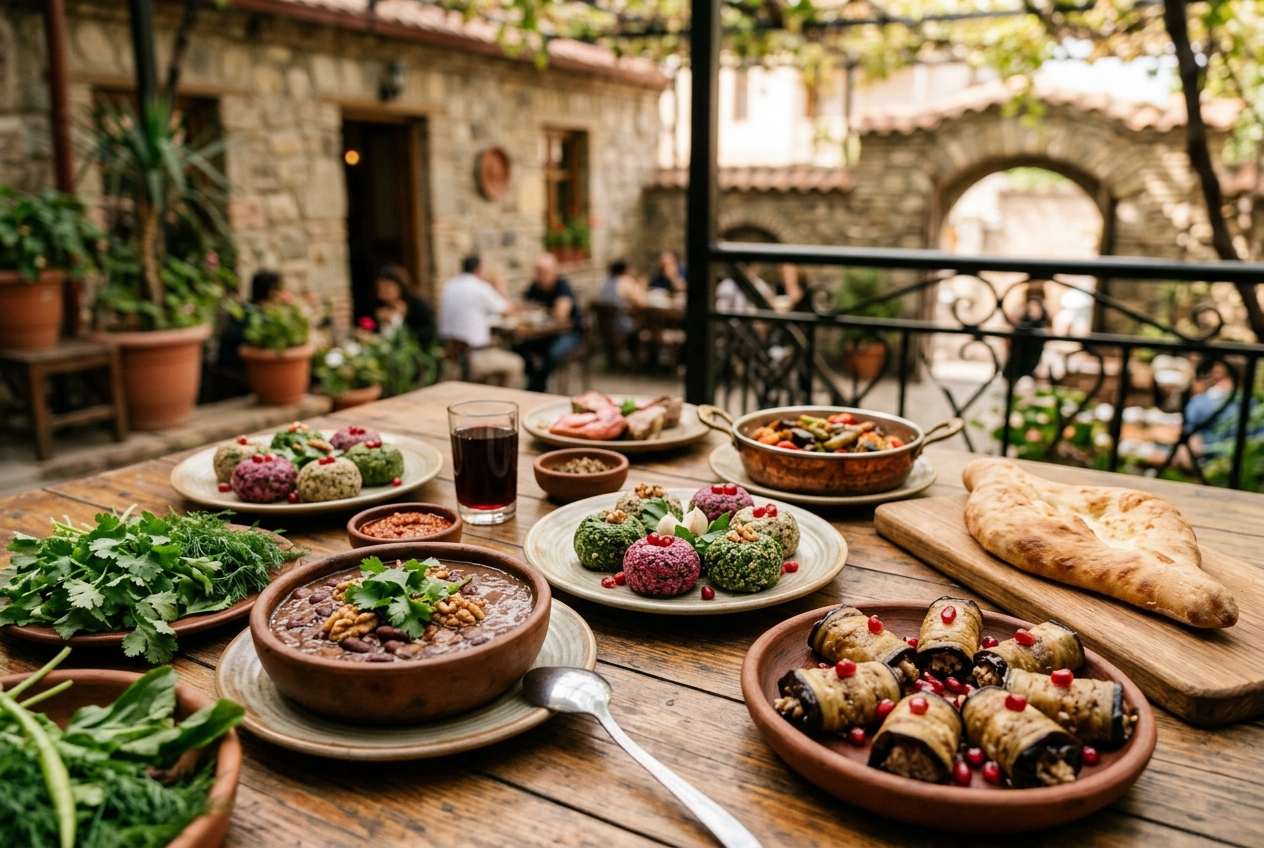 Featured image for Vegetarian and vegan food guide in Georgia