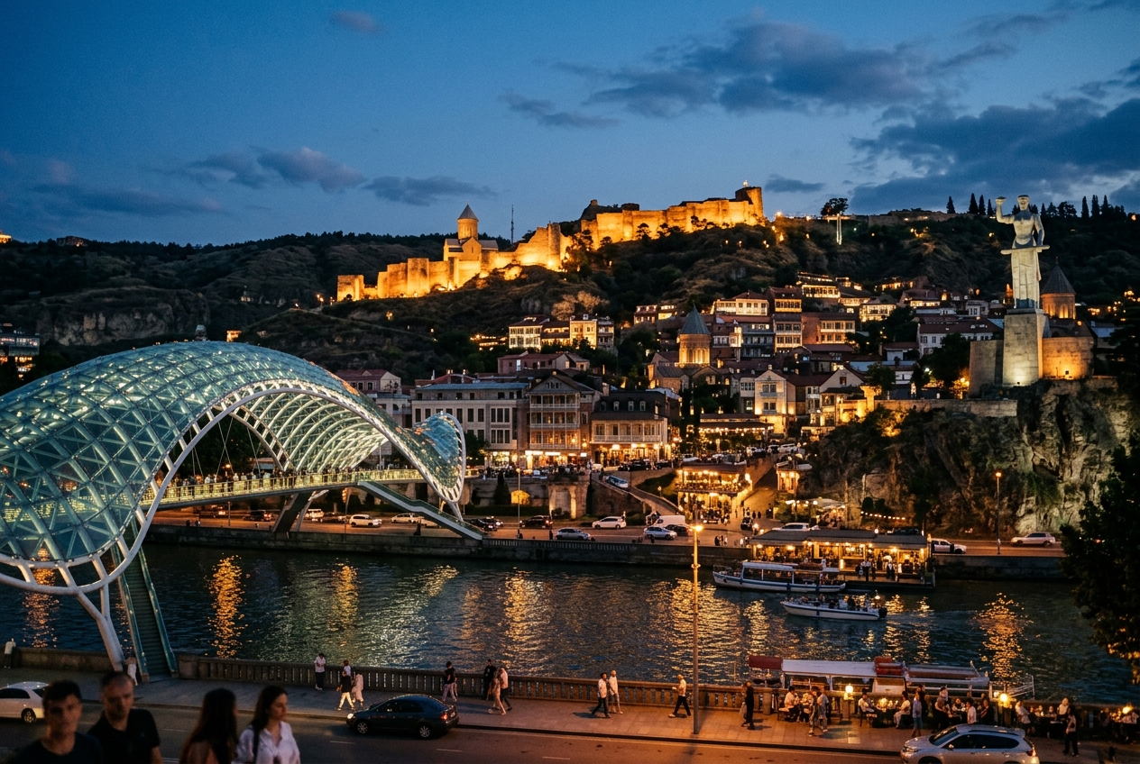 Featured image for Things to Do in Tbilisi at Night