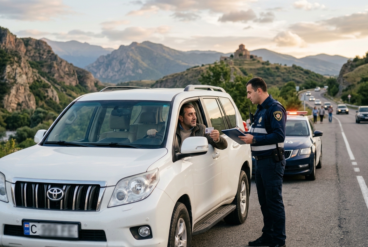 Featured image for How to deal with local traffic police in Georgia