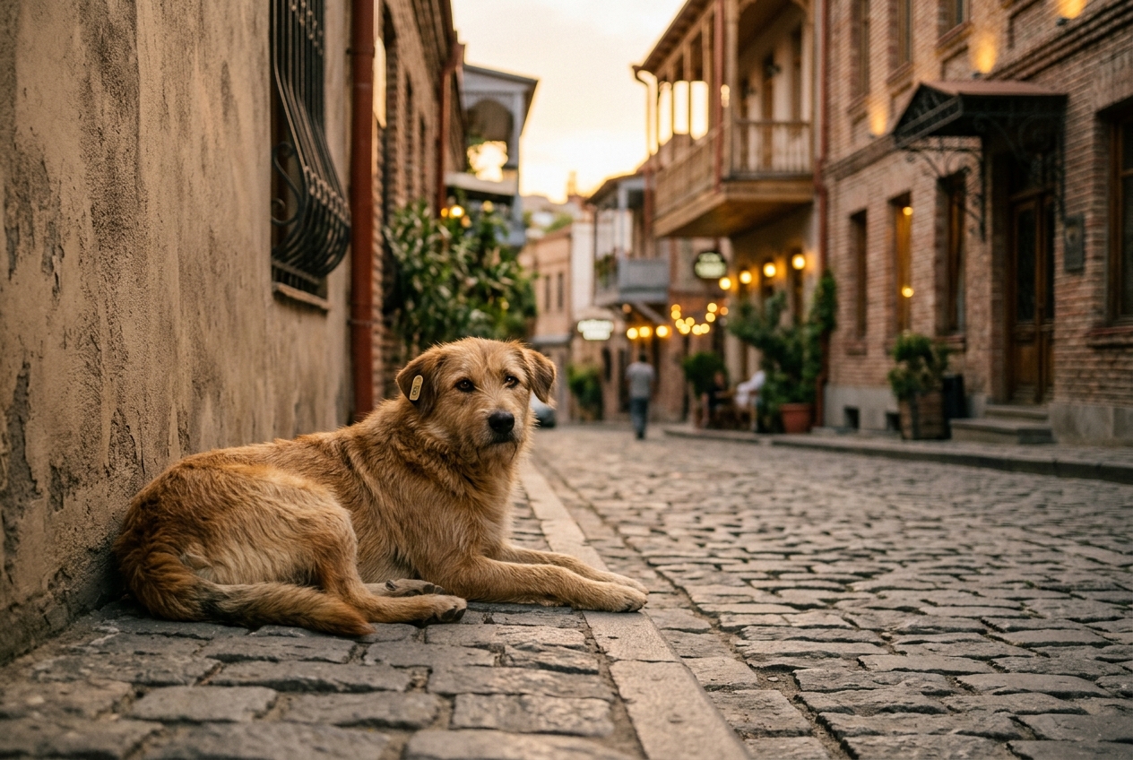 Featured image for Are there stray dogs in Georgia and are they safe?