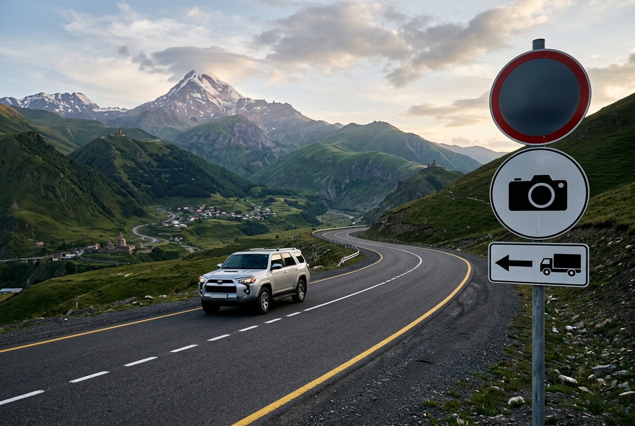 Featured image for Speed limits, speeding cameras, and road signs in Georgia