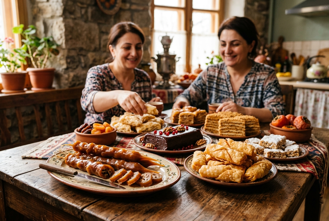 Featured image for Traditional Georgian desserts and sweets you must try
