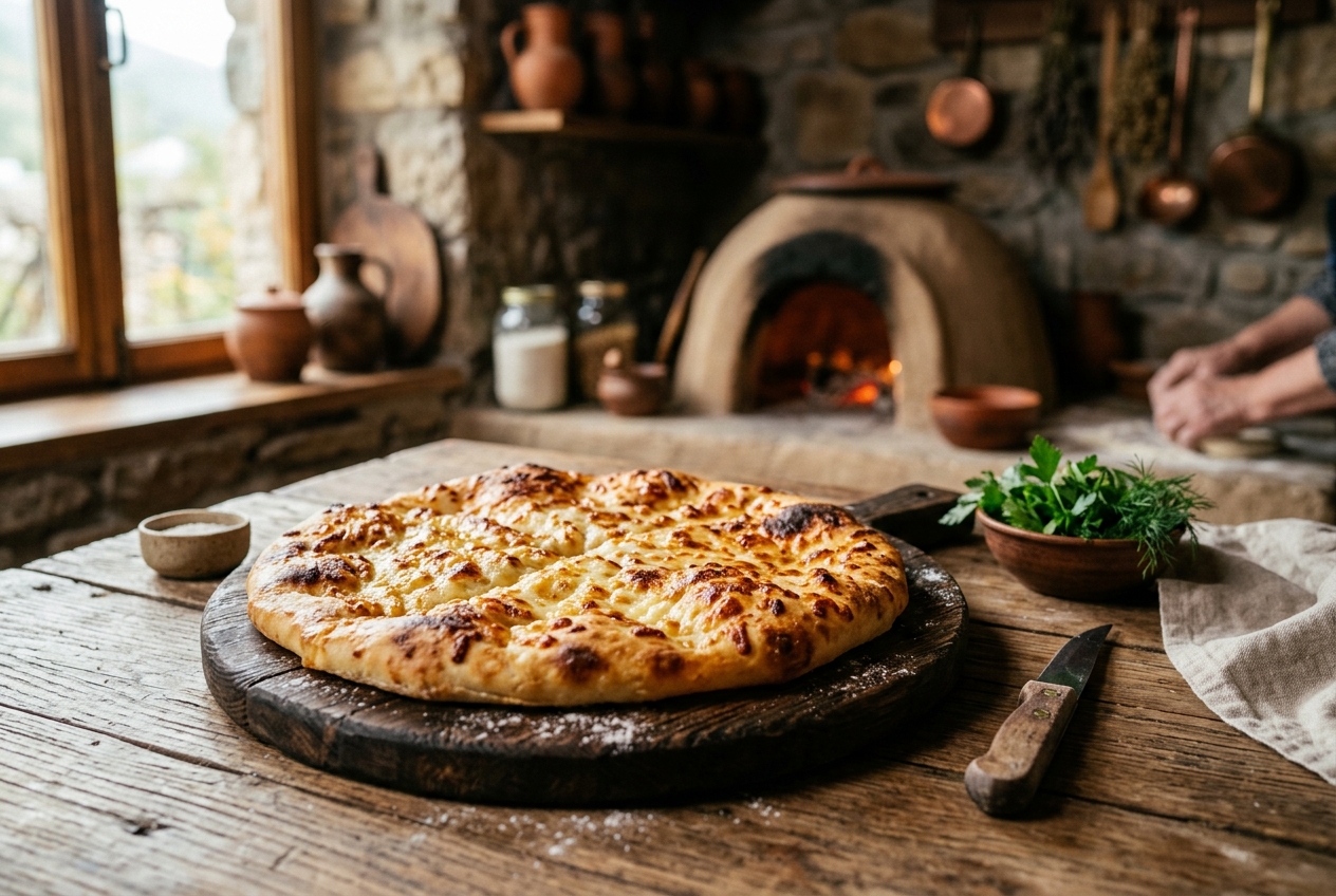 Featured image for Imeretian Khachapuri: the Calling Card of Georgian Cuisine