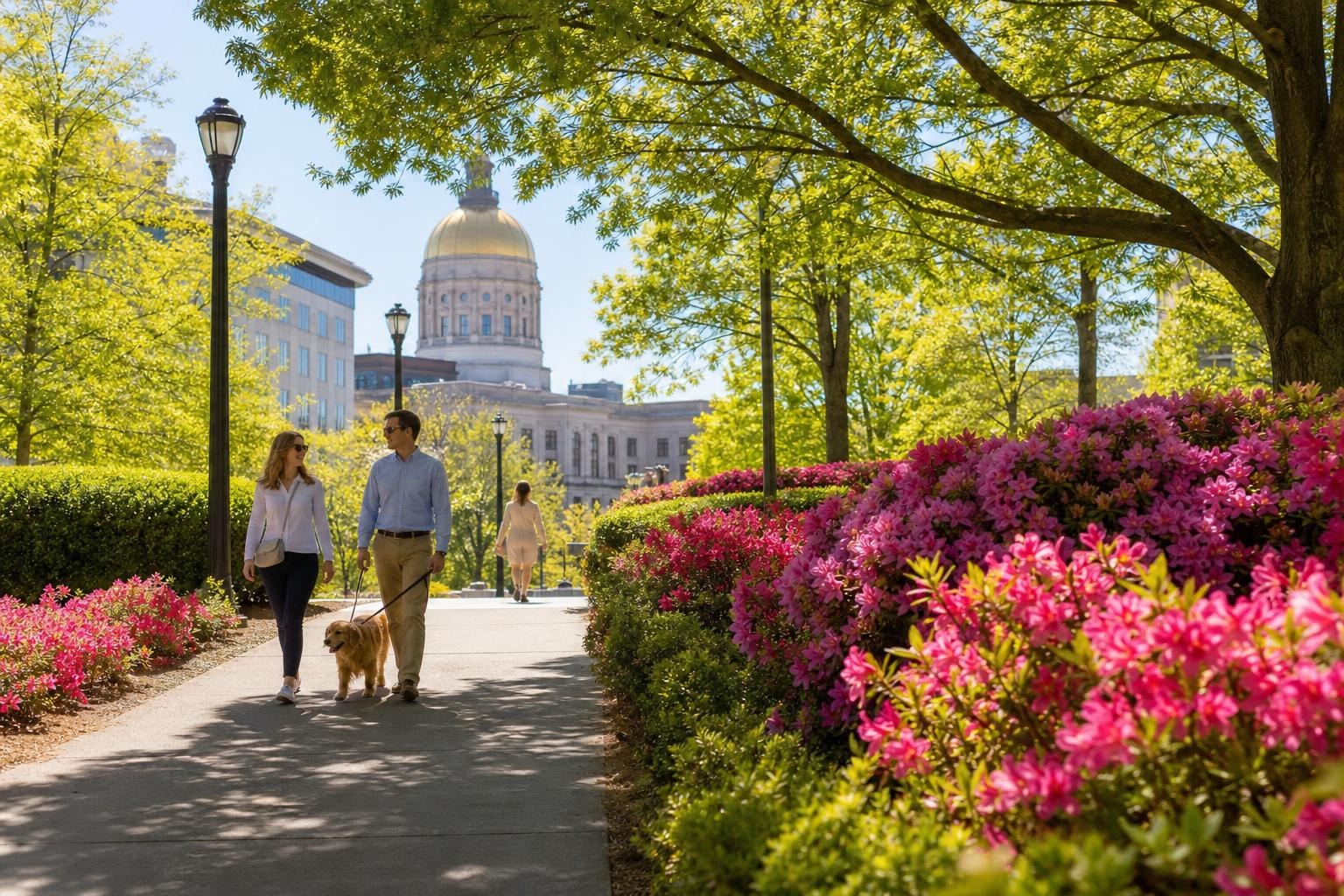 Illustration for What Is the Weather in Georgia in May? Best Season